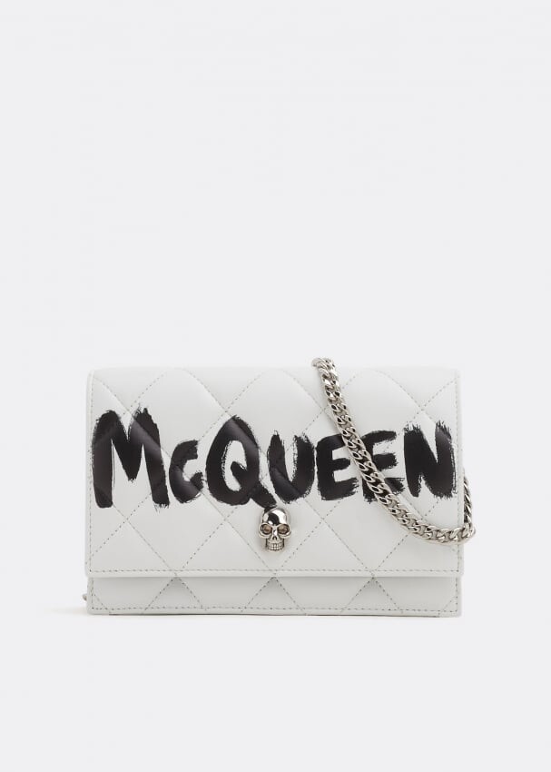 

Сумка ALEXANDER MCQUEEN Small Skull bag , белый
