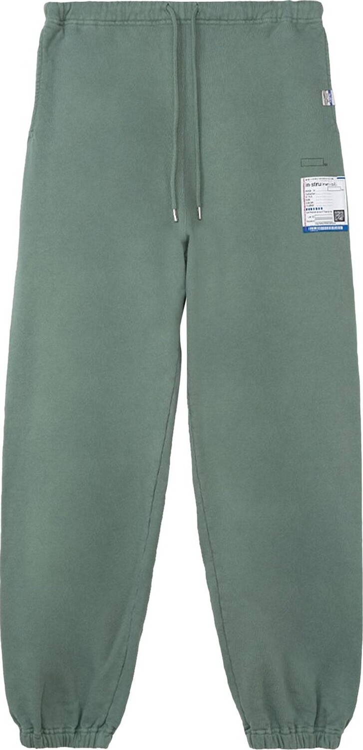 

Брюки Maison Mihara Yasuhiro Embroidery Wide Pants Green, зеленый