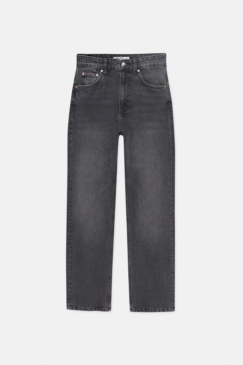

Джинсы Pull&Bear Comfort Straight, серый