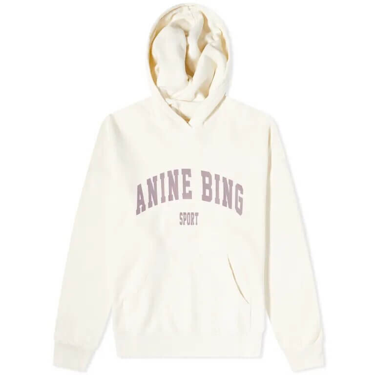 

Толстовка Anine Bing Harvey Crew Sweat, белый