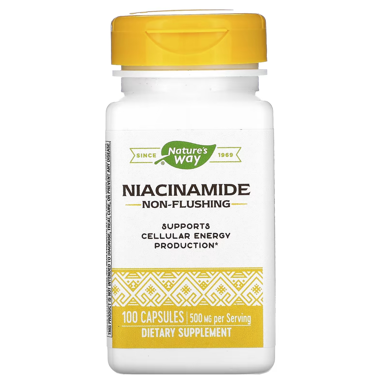 Nature's Way Никотинамид 500 мг, 100 капсул nature s way никотинамид 500 мг 100 капсул