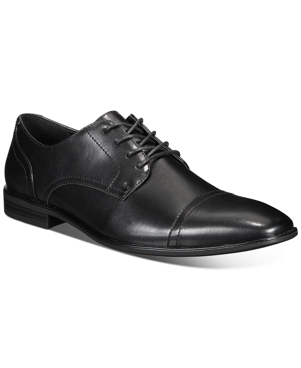 

Мужские туфли quincy cap-toe на шнуровке, созданные для macy's Alfani, черный