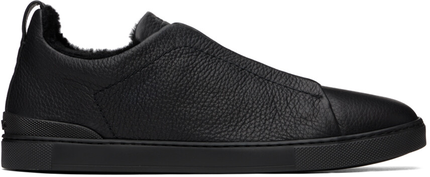 

Черные кроссовки Triple Stitch ZEGNA