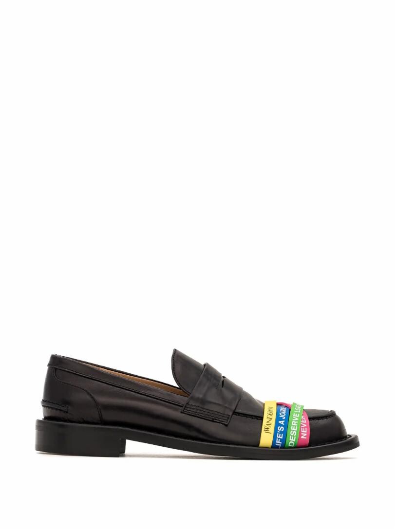 

Кожаные лоферы Elastic JW Anderson