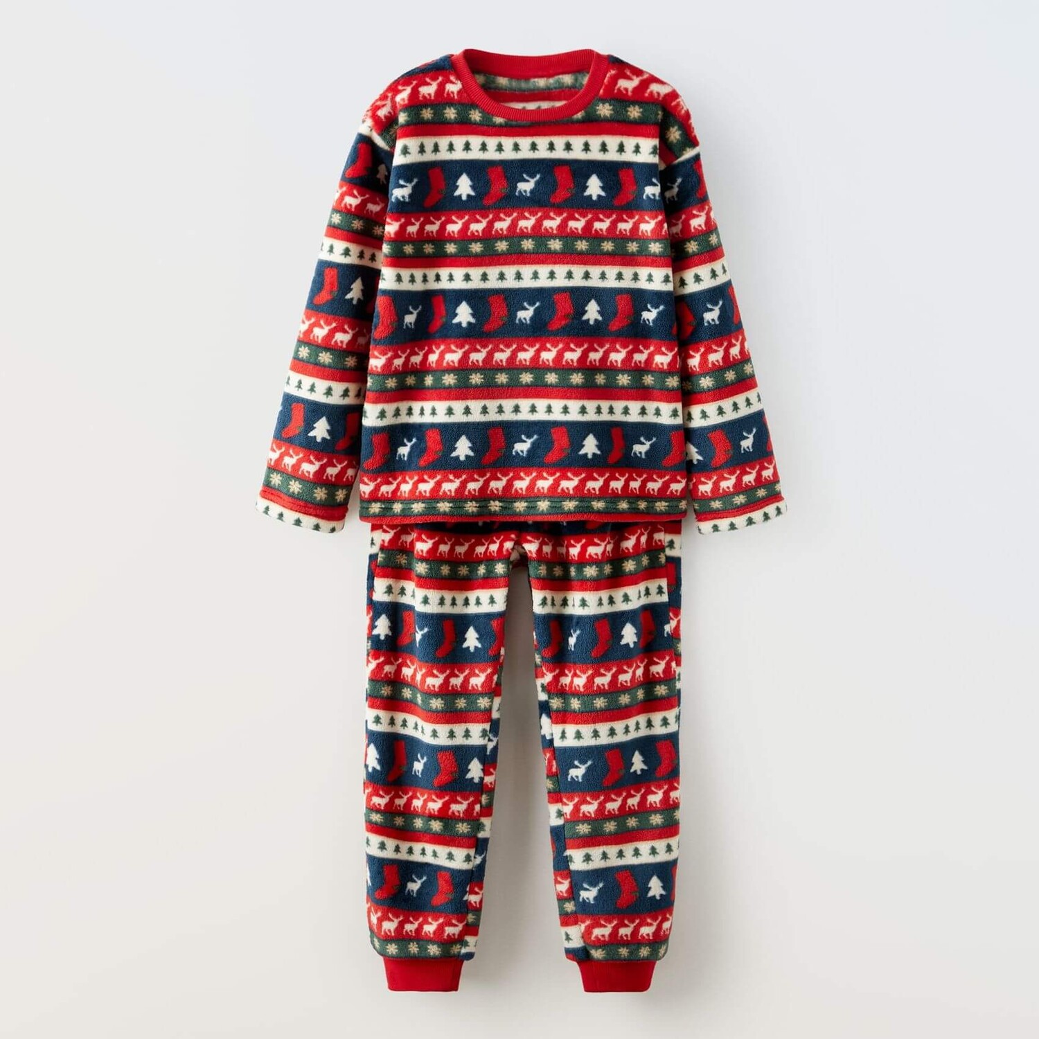 

Пижама Zara Meander Print, мультиколор