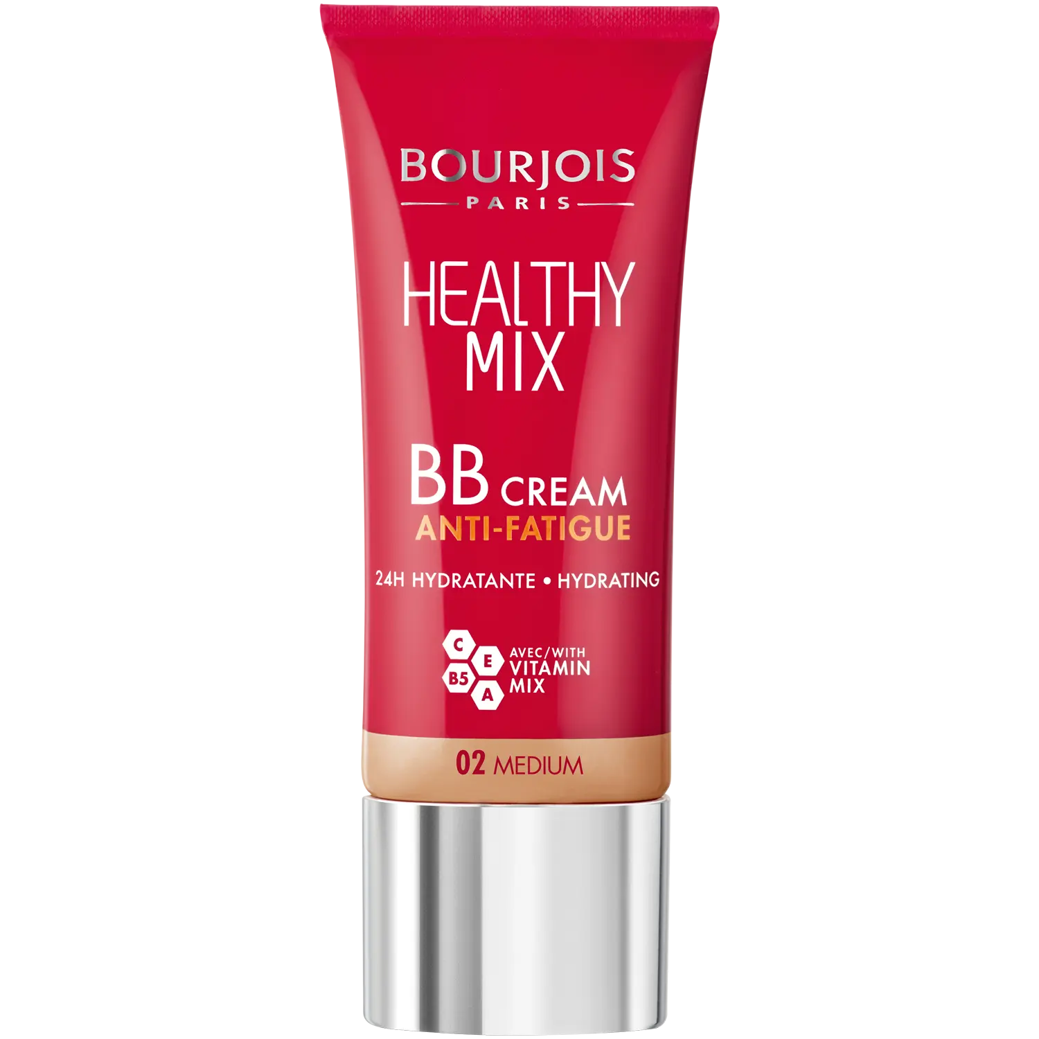 

Bourjois Healthy Mix осветляющий и увлажняющий BB крем с витаминами Medium 02, 30 мл