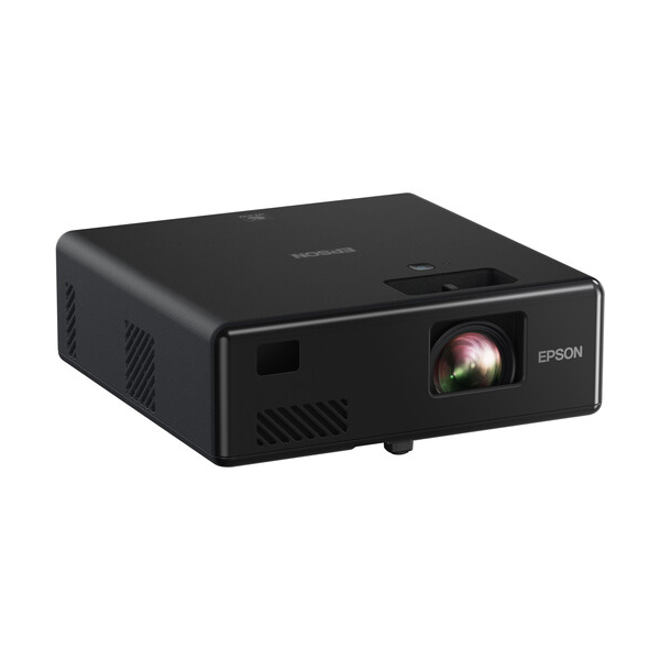 Проектор Epson EpiqVision Mini EF11, черный проектор hisense px1h лазерный укф