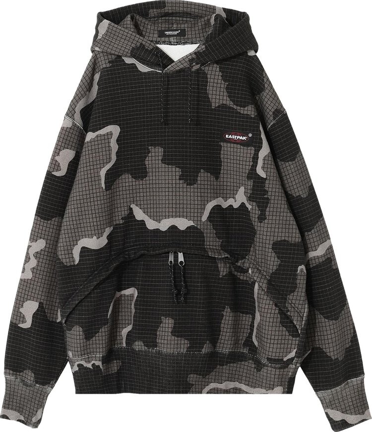 

Худи Undercover x Eastpak Camo Hoodie 'Black Base', черный