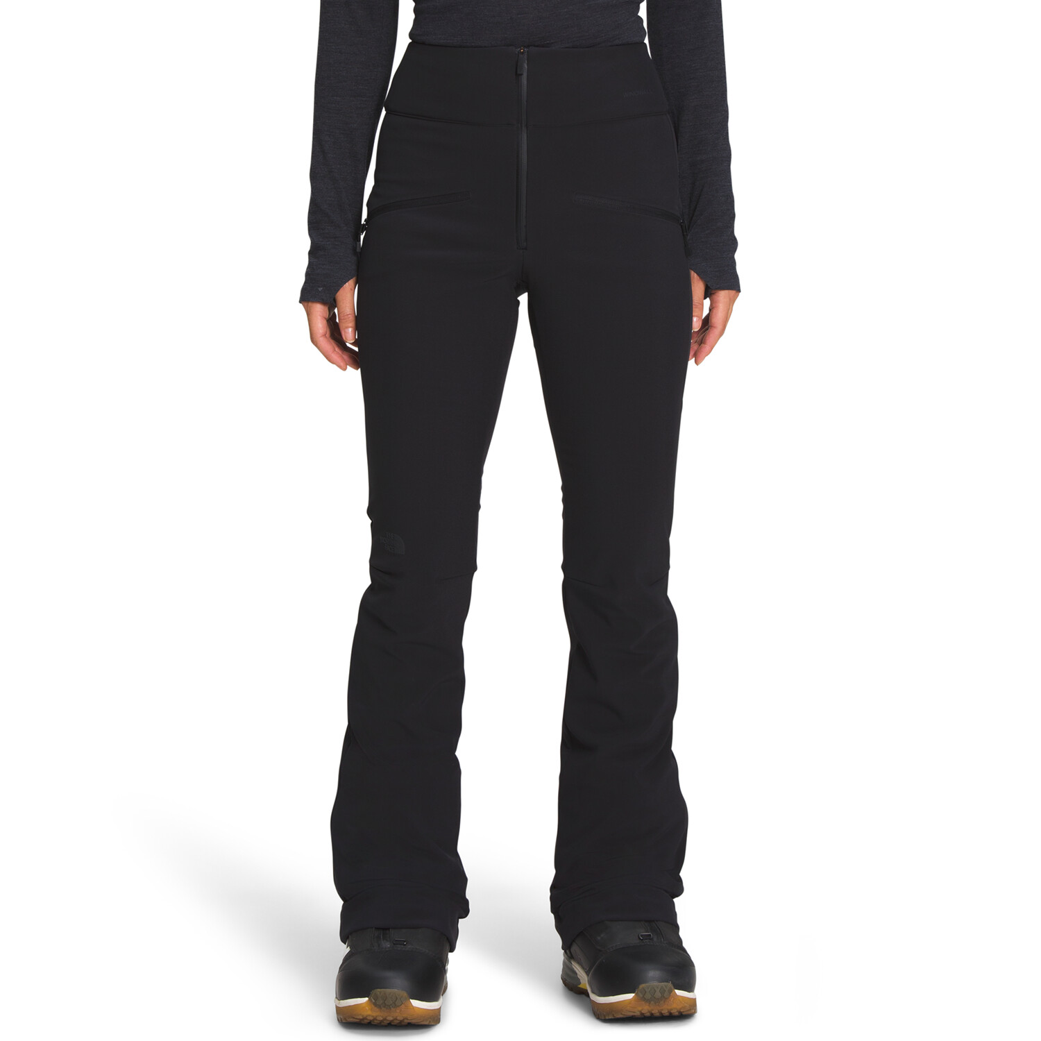 

Высокие брюки The North Face Amry Soft Shell - женские, черный