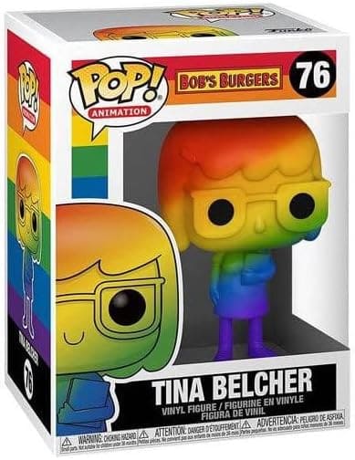 Фигурка Funko POP! Animation: Pride - Tina Belcher (Rainbow) фигурка funko pop games tiny tina s wonderland – tiny tina 9 5 см