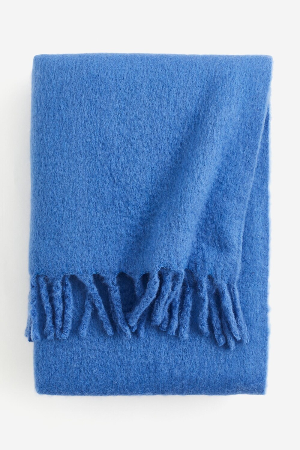 

Плед H&M Home Wool-blend, синий
