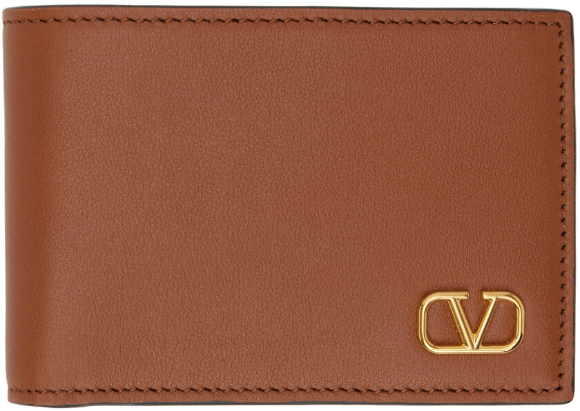 

Коричневый мини-кошелек VLogo Valentino Garavani