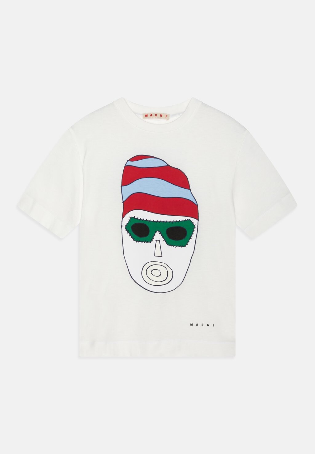 

Футболка с принтом Unisex Marni, белый