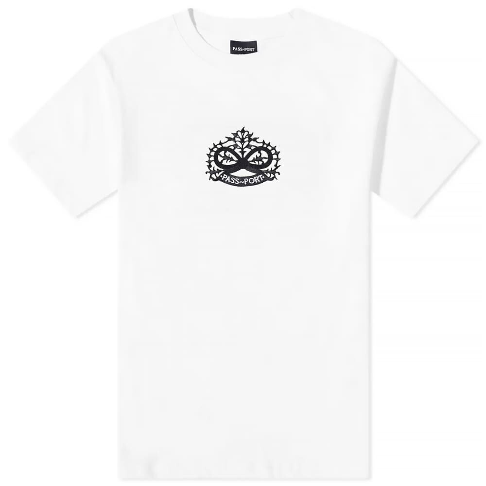

Футболка Pass~Port Sterling Emberoidery Tee, Белый