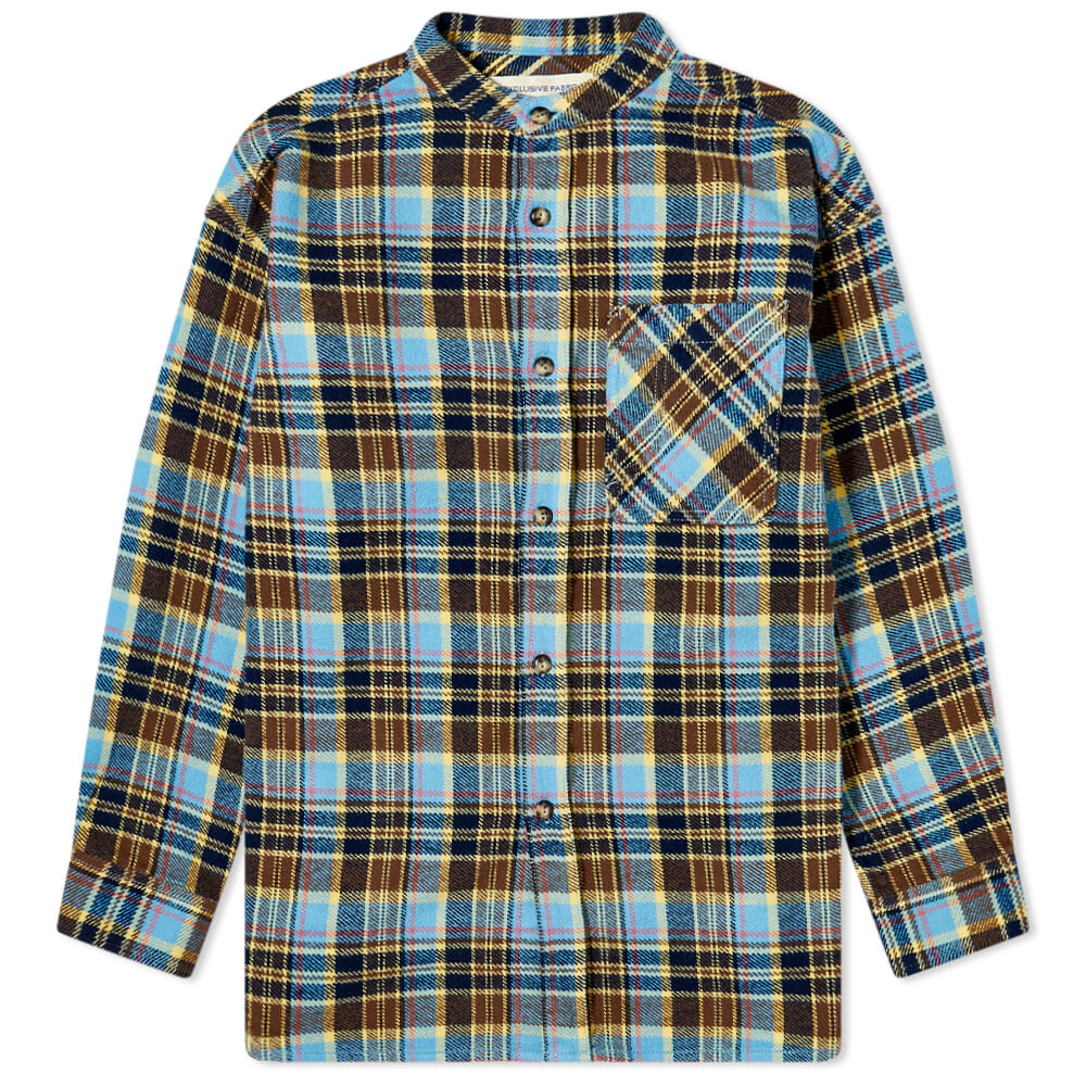 

Рубашка Beams Boy Plaid Long Sleeve Work Shirt