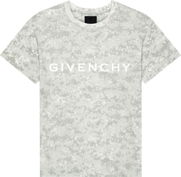 

Футболка Givenchy Classic Fit T-Shirt 'Pearl Grey', серый