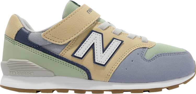 

Кроссовки New Balance 996 Big Kid Wide 'Beige Slate Blue', многоцветный