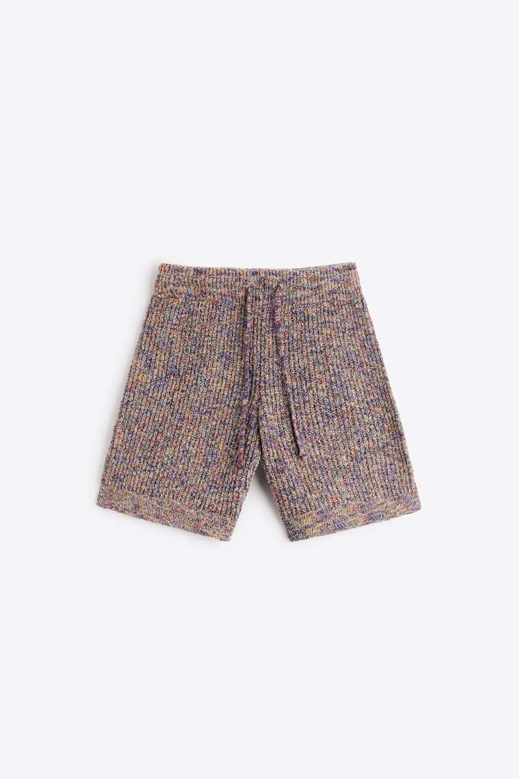 

Шорты Zara Twisted Knit Bermuda, мультиколор