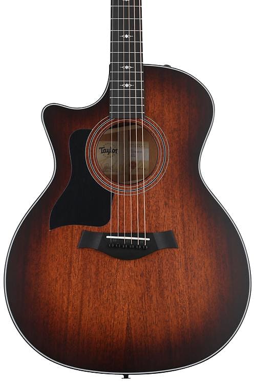 Taylor 324ce Электроакустическая гитара для левшей - Shaded Edgeburst A305002111010641107