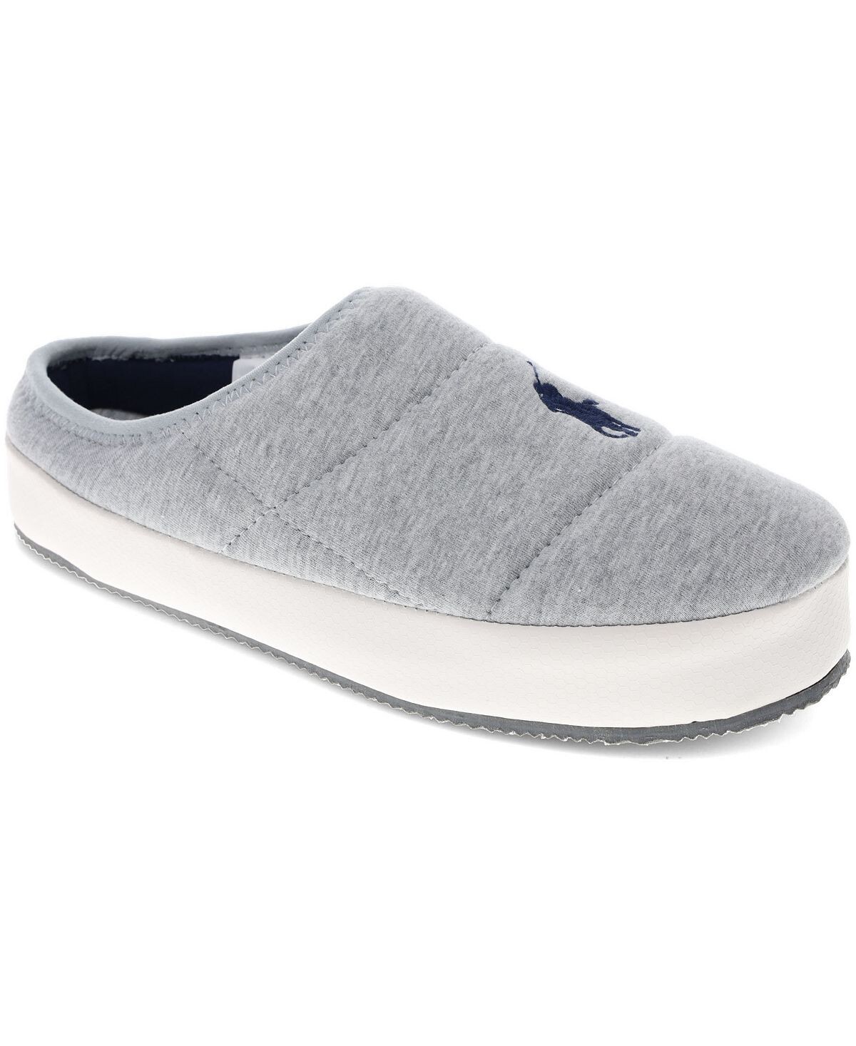 

Мужские тапочки maxson mule из джерси Polo Ralph Lauren, серый