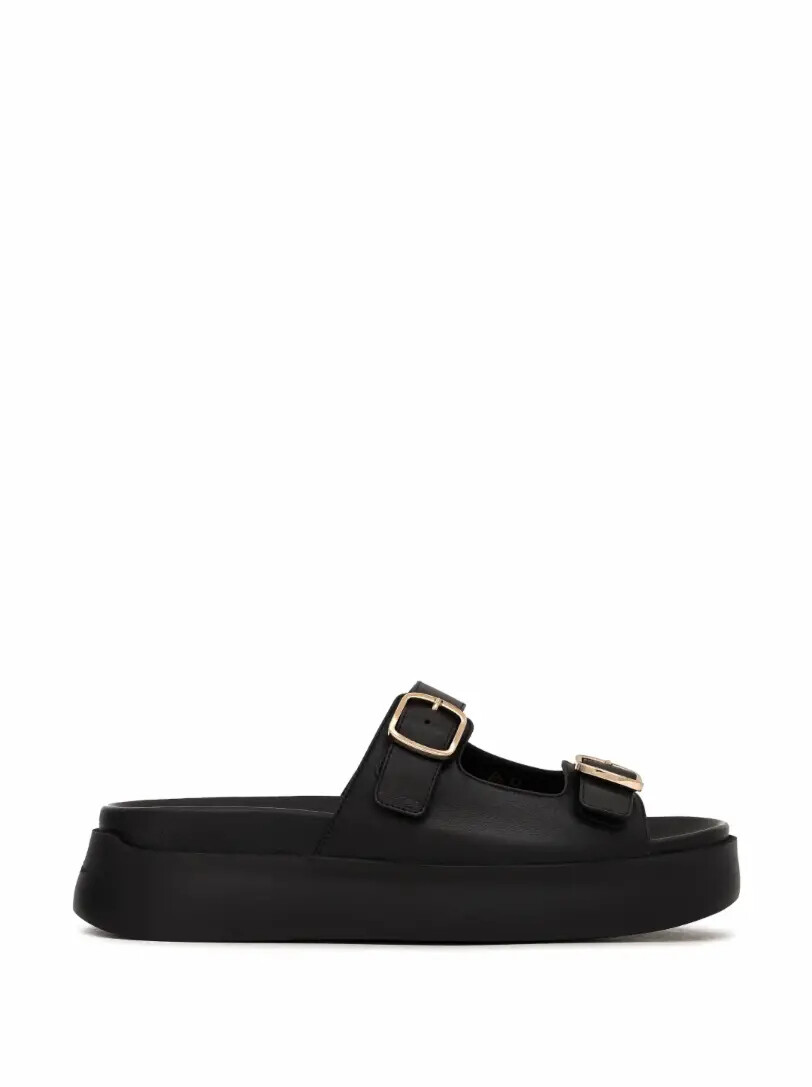 

Кожаные шлепанцы Santoni