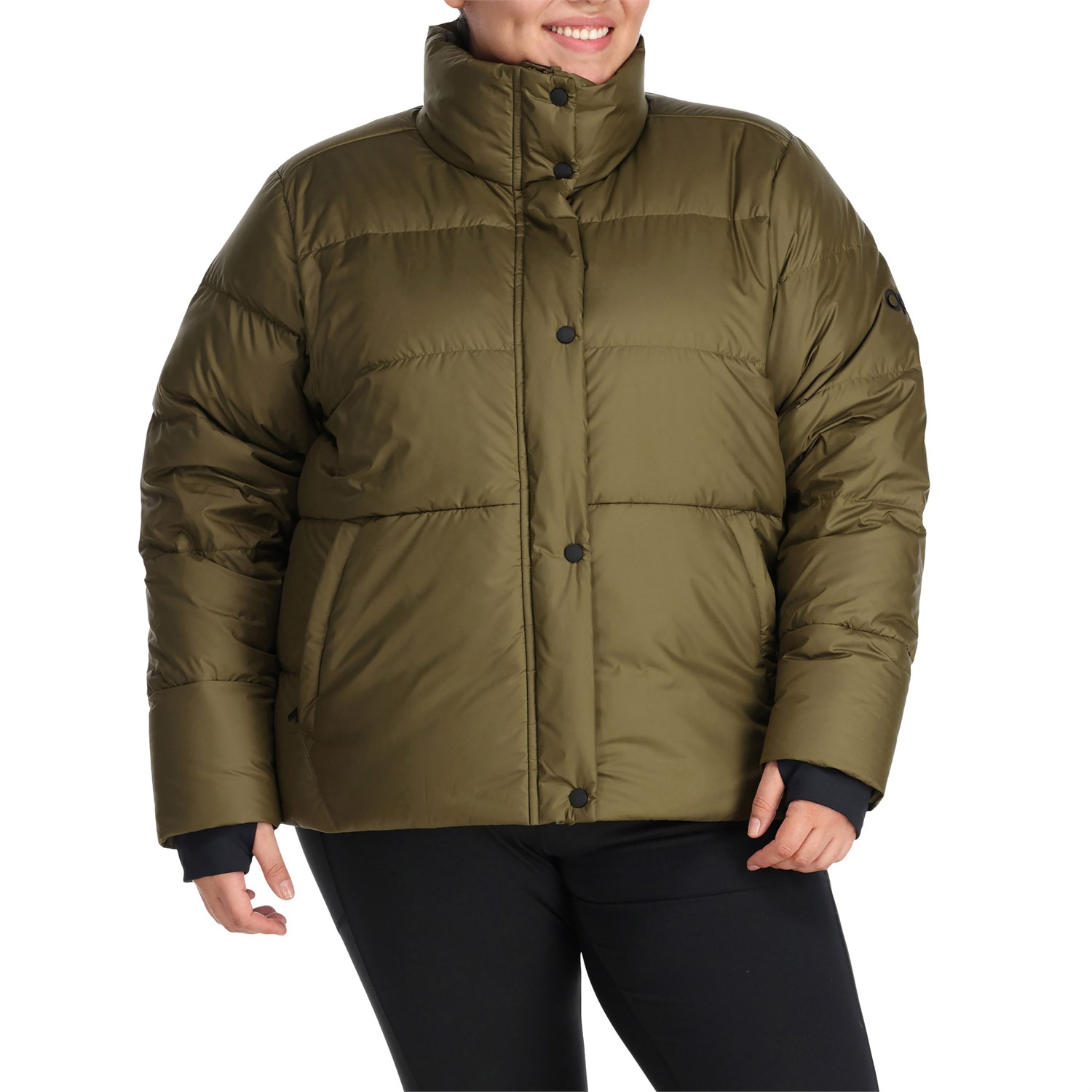 Пуховик Outdoor Research Coldfront Plus - женские, loden