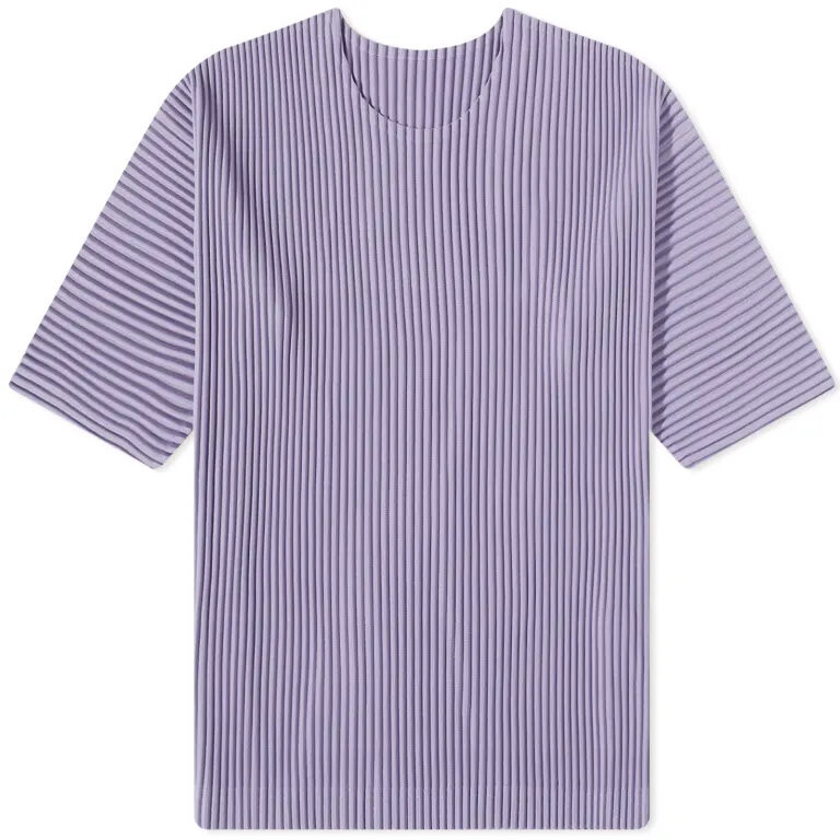

Футболка Homme Plissé Issey Miyake Pleated Half Sleeve, сиреневый, Фиолетовый