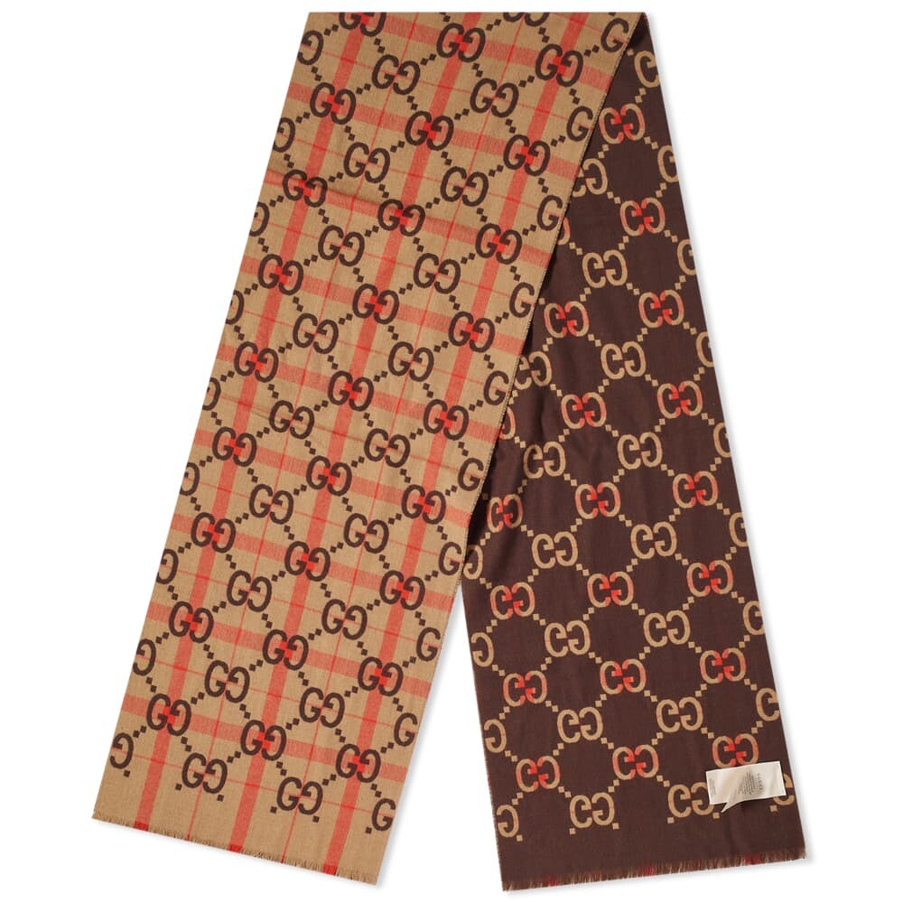 

Шарф Gucci Jumbo GG Wool Scarf