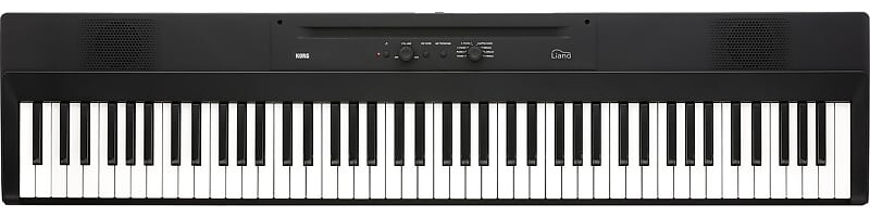 

Тонкое портативное цифровое пианино Korg L1 Liano с 88 клавишами (черное) L1 Liano 88-Key Slim Portable Digital Piano (Black)