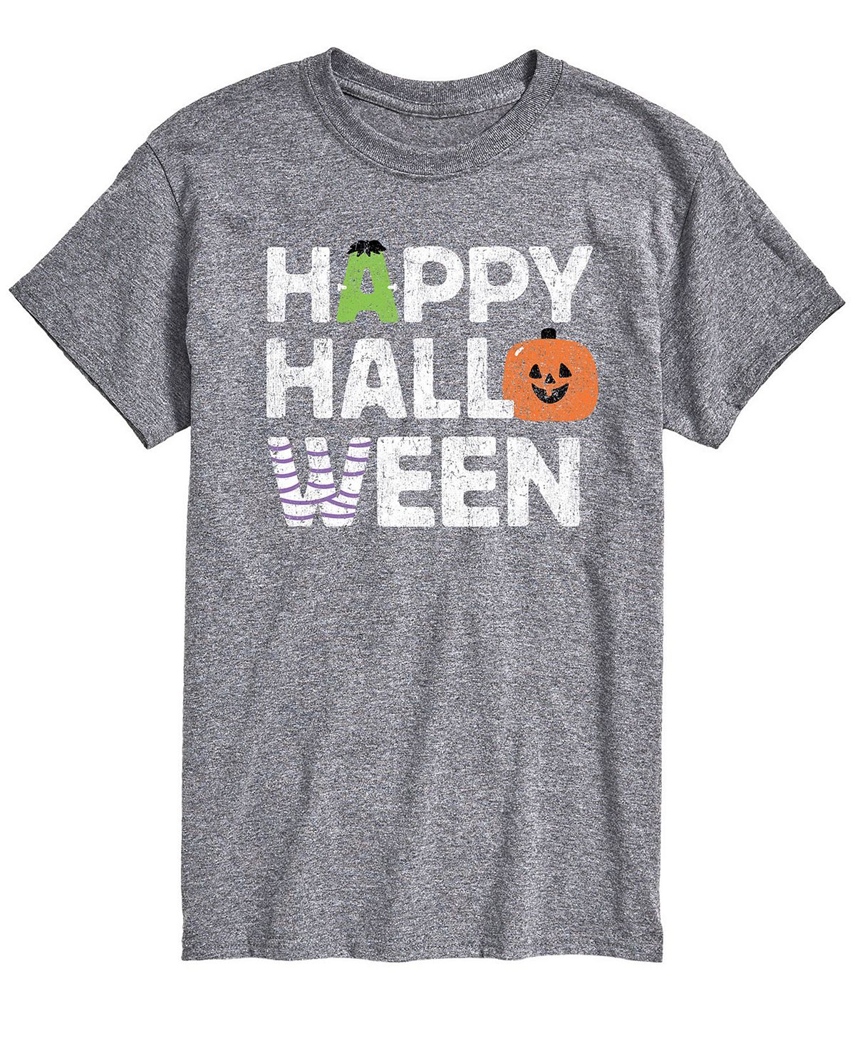 цена Мужская футболка классического кроя happy halloween AIRWAVES, серый