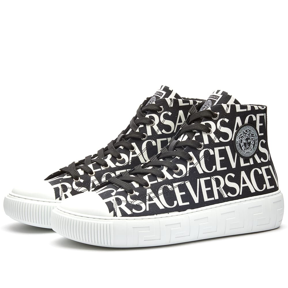 

Кроссовки Versace Monogam High Top Sneaker