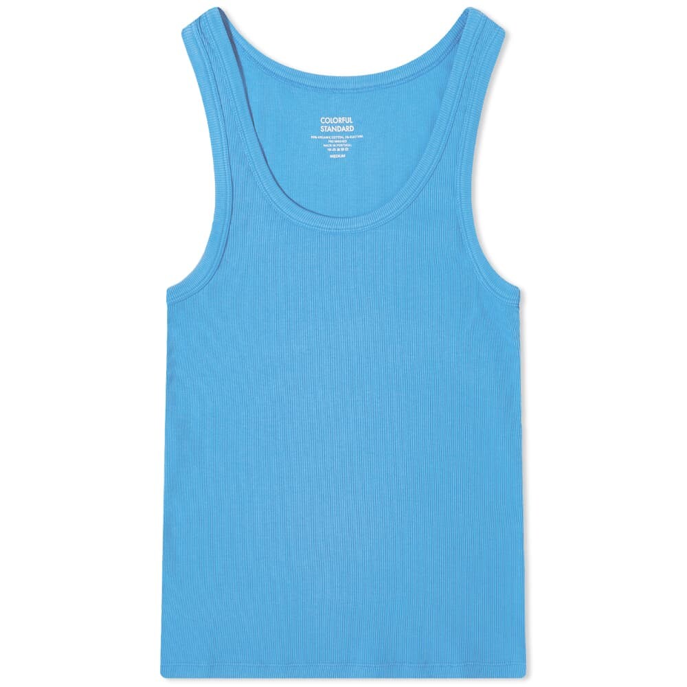 

Органическая майка в рубчик Colorful Standard, Синий