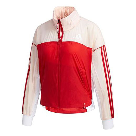 

Куртка Adidas CVA WB Colorblock Sports Red Pink Splicing, Красный/Белый