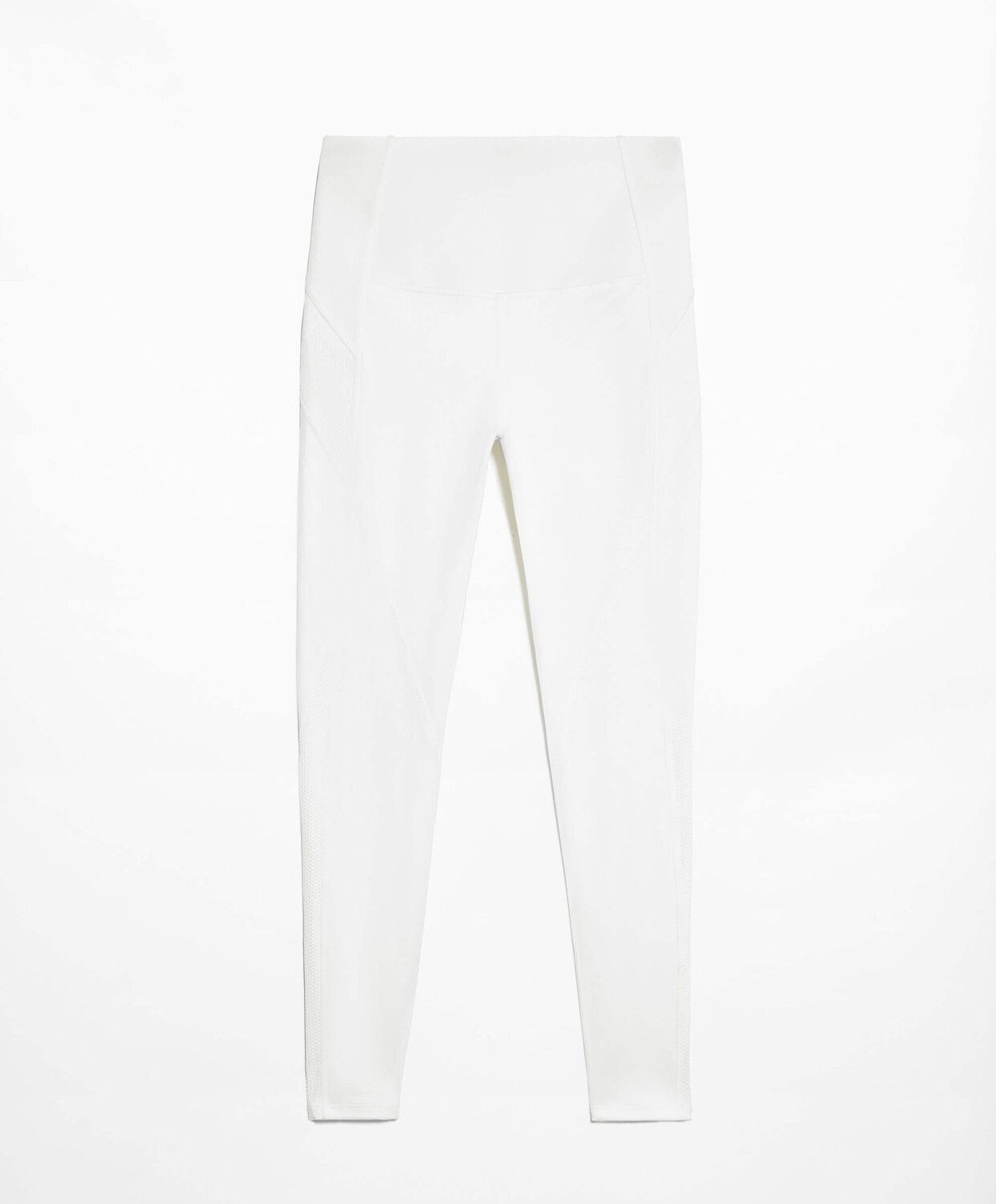 

Леггинсы Oysho Mesh Compressive Core Control 65 Cm Ankle-Length, белый