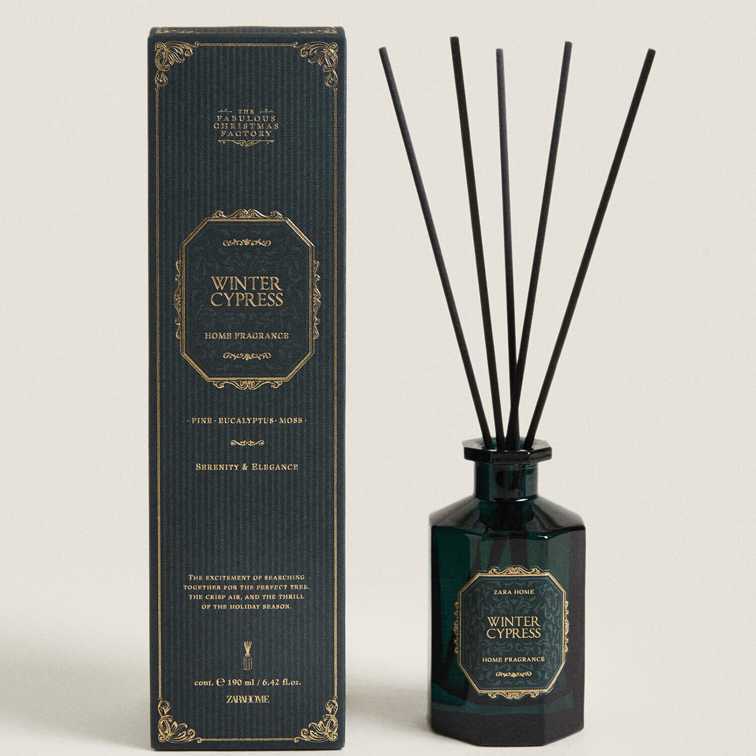 

Ароматический диффузор Zara Home Winter Cypress, 190 мл