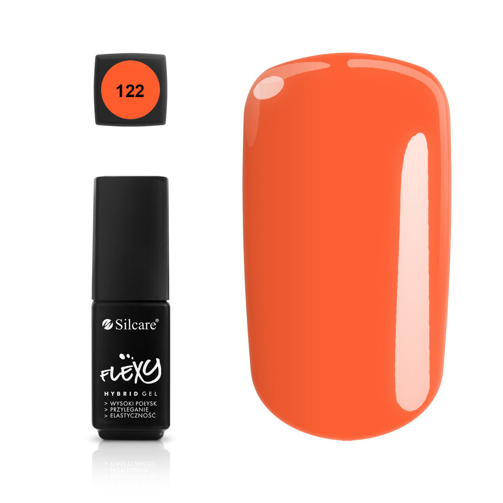 

Silcare Гибридный лак Flexy Hybrid Gel 122 4.5г