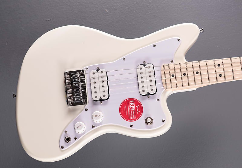 

Squier Mini Jazzmaster HH - олимпийский белый