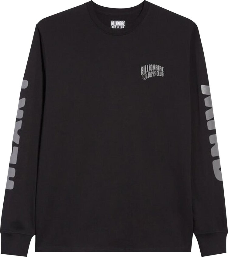 Лонгслив Billionaire Boys Club Mindset Long-Sleeve Tee 'Black', черный - фото