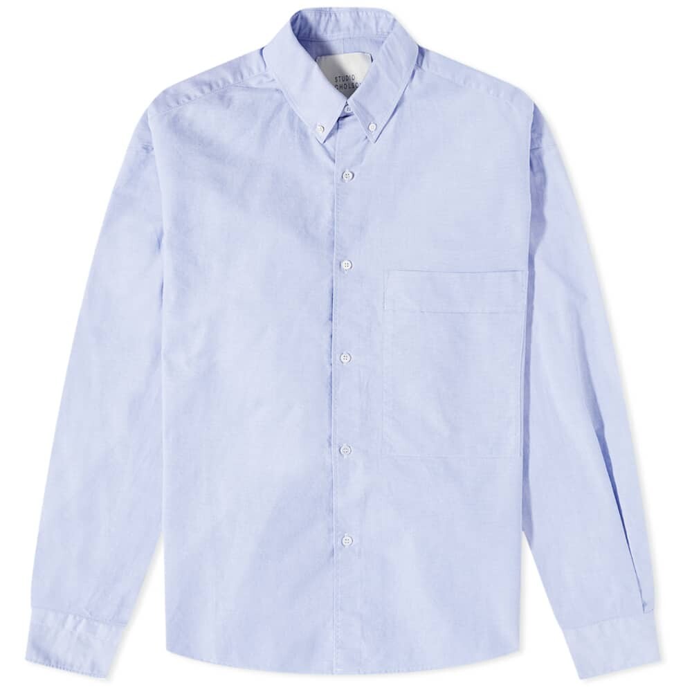 

Рубашка Studio Nicholson Keble Oversized Pocket Shirt