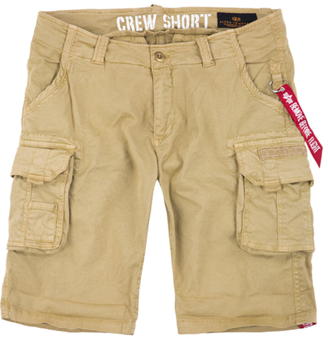 

Шорты Alpha Industries Crew, хаки