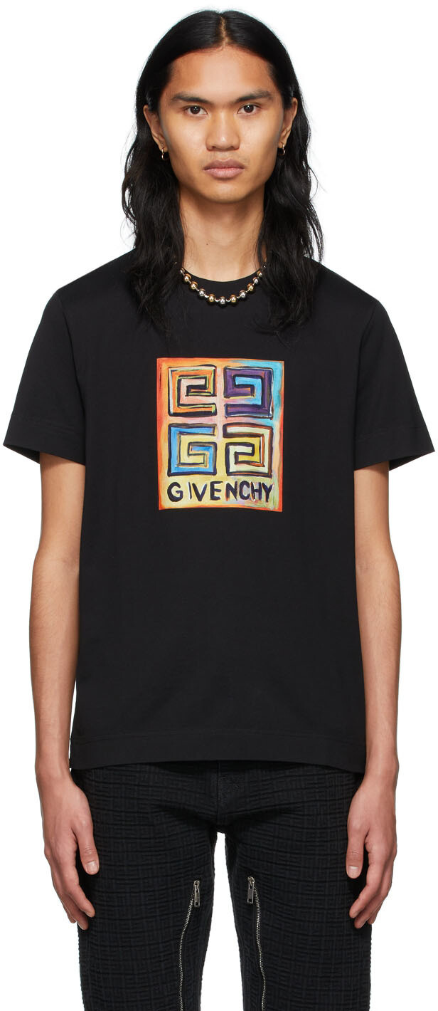 

Черная футболка с логотипом Josh Smith Edition Givenchy