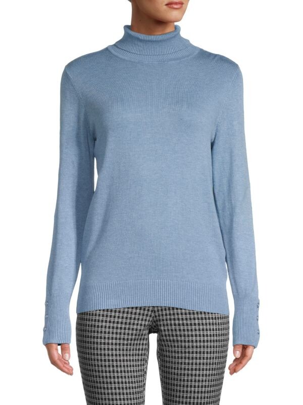 

Свитер с высоким воротом Joseph A Denim heather