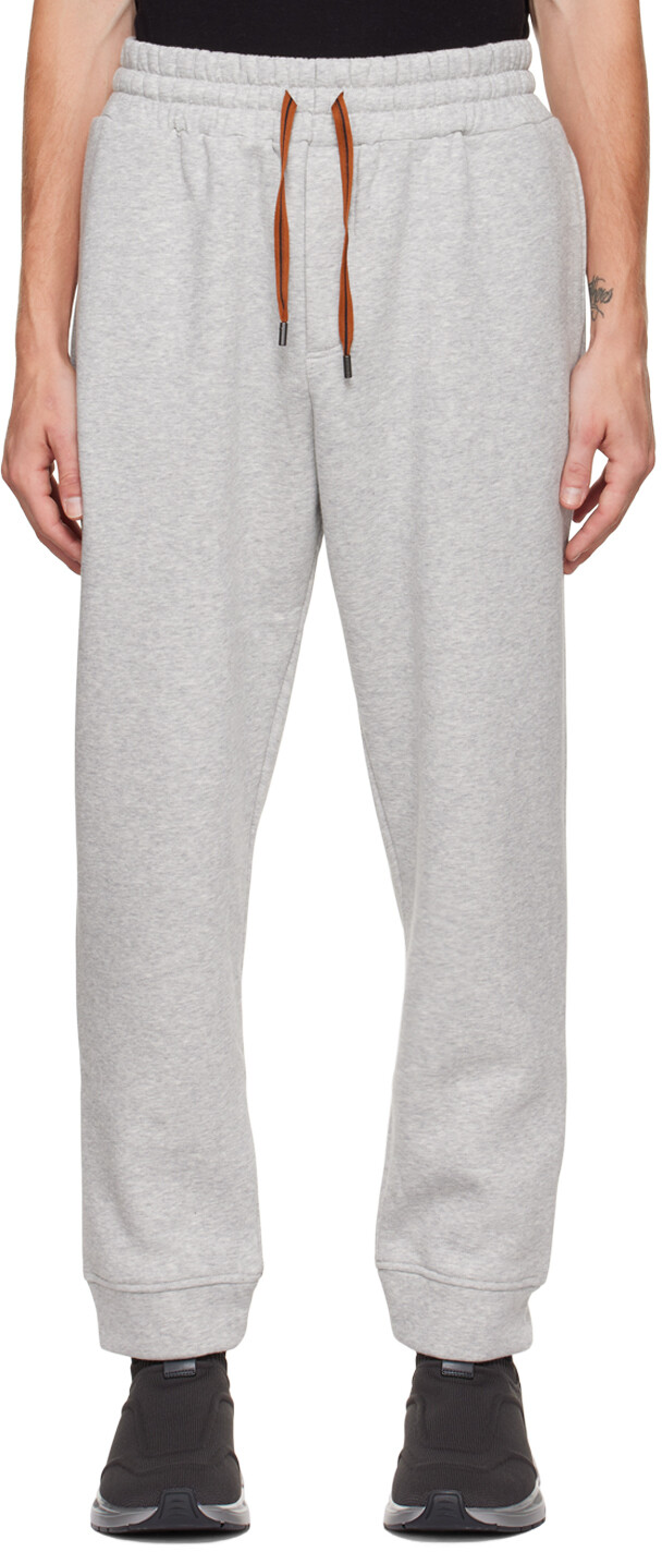 

Серые брюки Essential Lounge ZEGNA, Серый