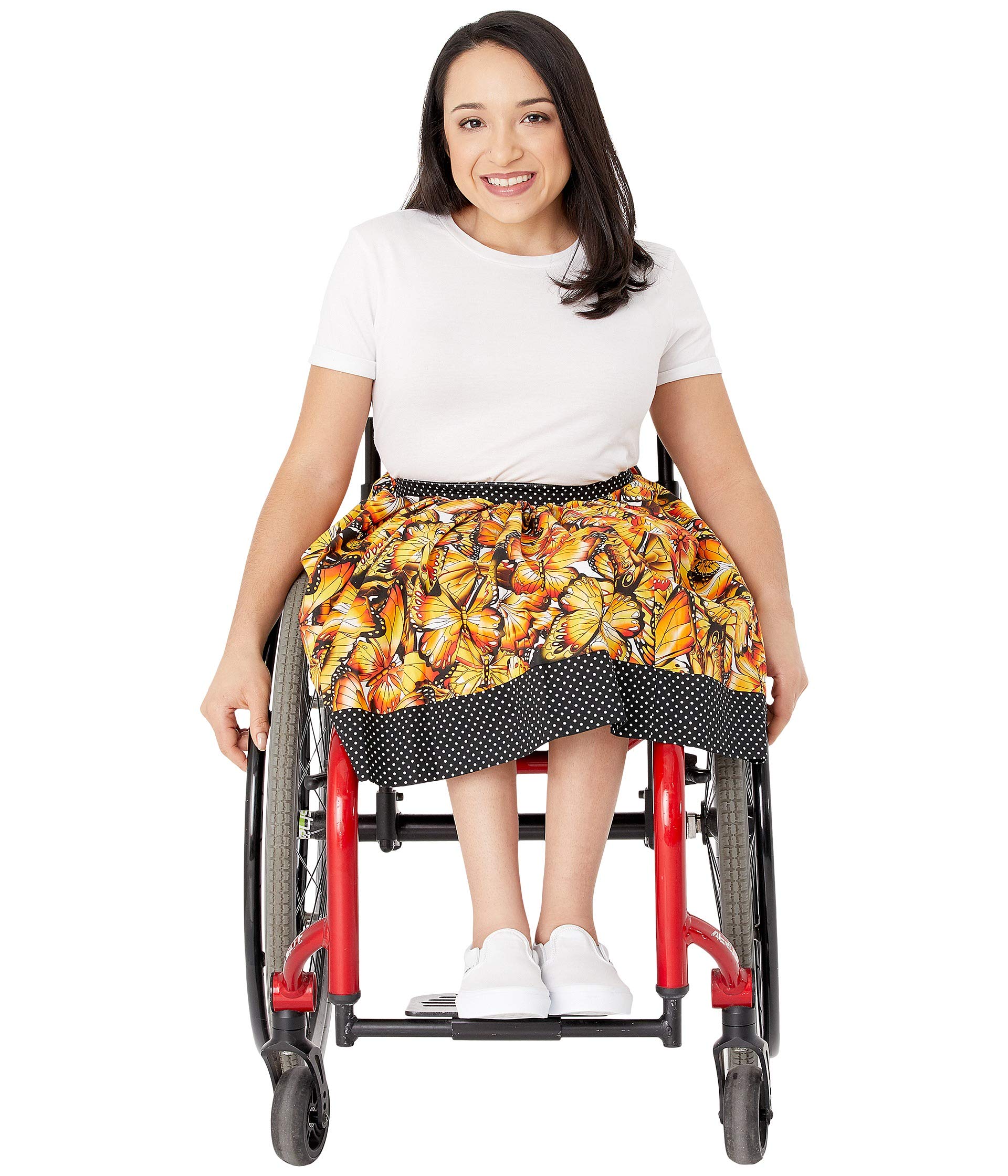 Юбка è Ispirante - Creative Adaptive Clothing, Georgina Gathered Front Skirt