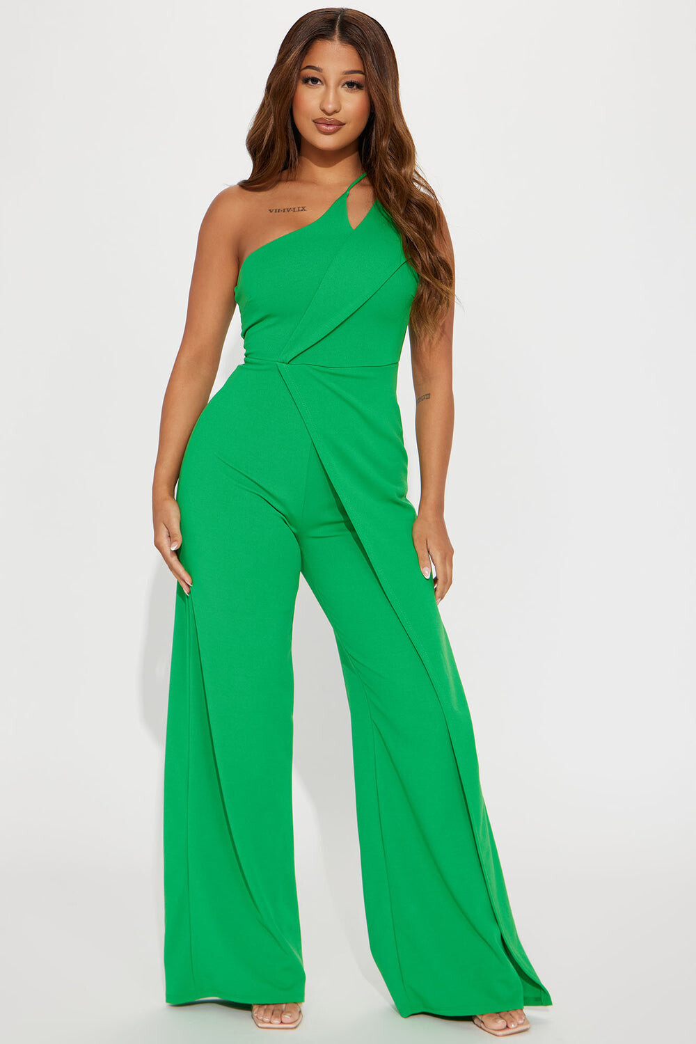 

Комбинезон Fashion Nova JP2649, зеленый