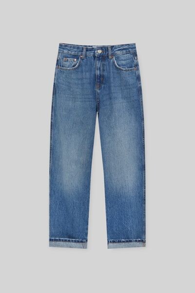 

Джинсы гаучо с завышенной талией PULL&BEAR