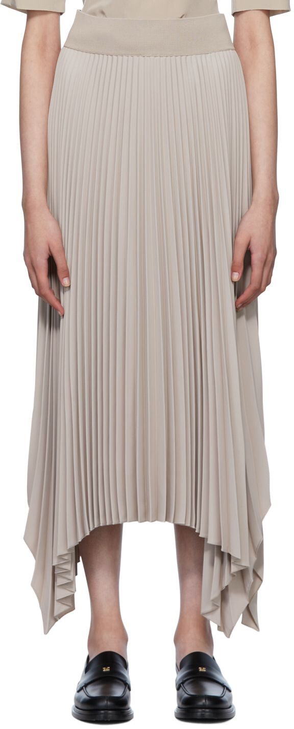 

Beige Ade Midi Skirt Joseph