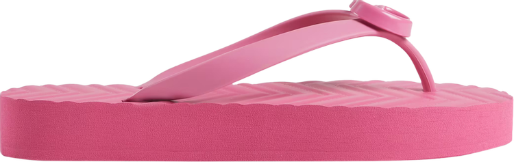 Кроссовки Gucci Wmns Chevron Thong Sandal Pink, розовый