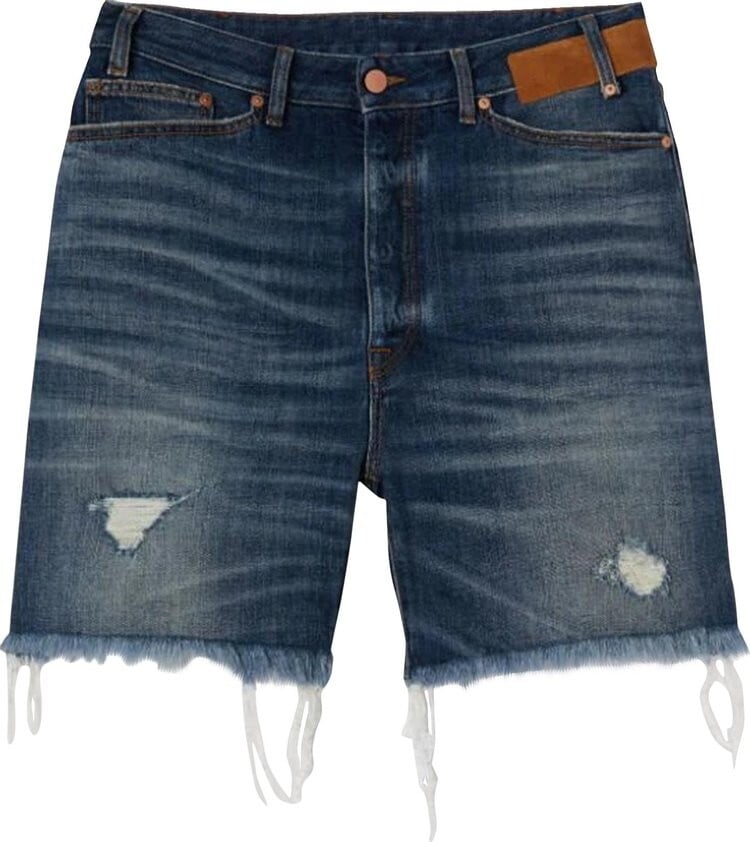 

Шорты Palm Angels Denim Shorts 'Blue/Brown', синий