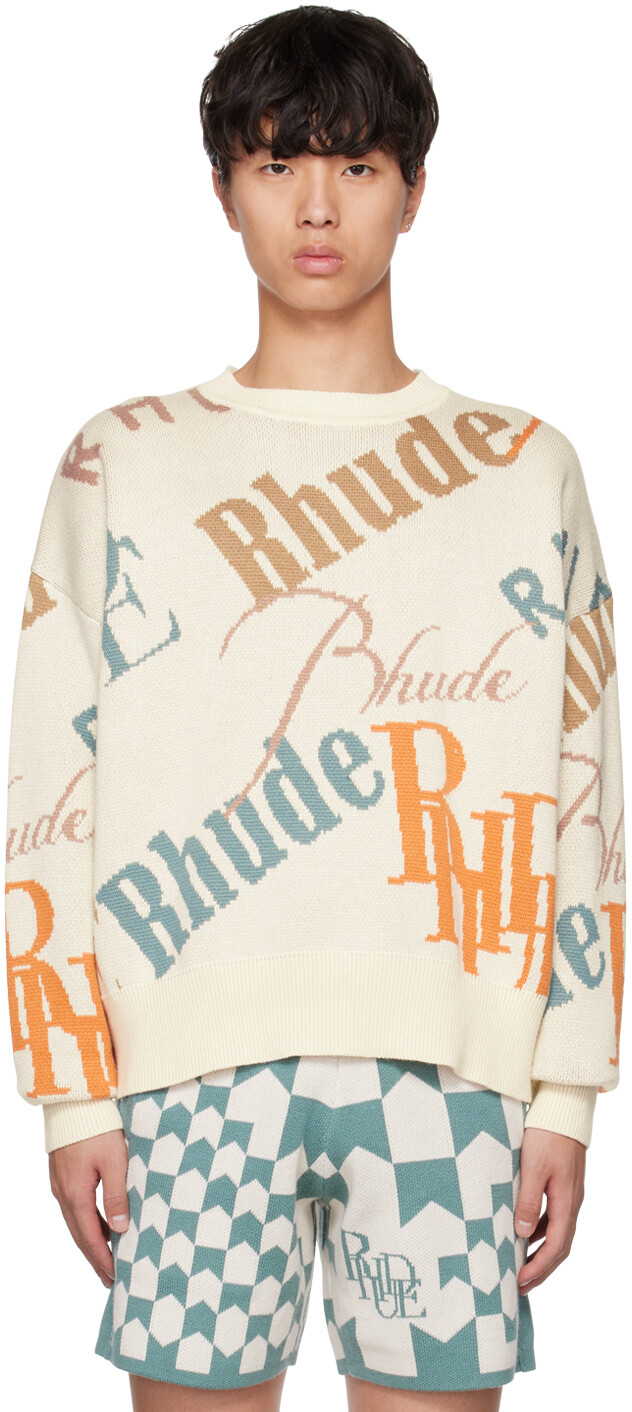 

Жаккардовый свитер Off-White Rhude